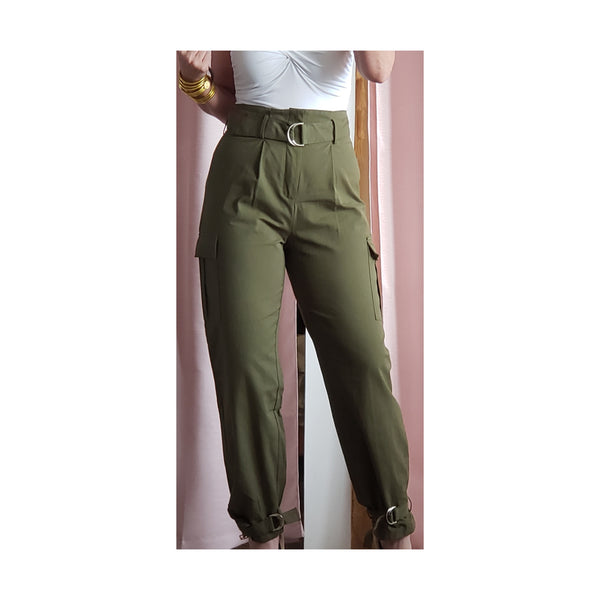 Olive Cargo Pants