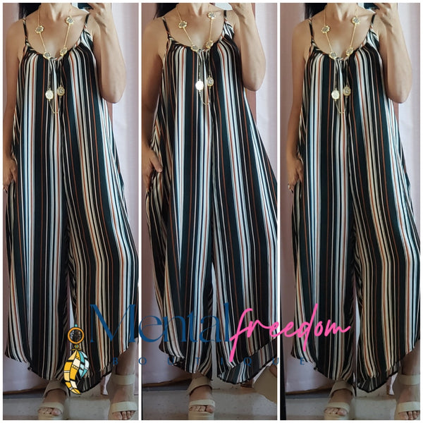 Harem wide leg jumpsuit