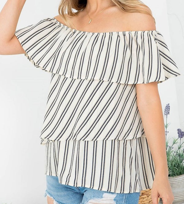 Off shoulder blouse