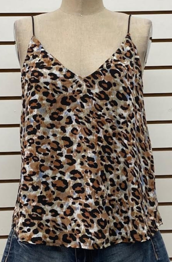 Animal print top