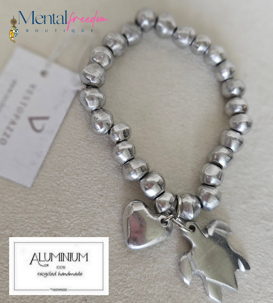 Turtle/Heart Italian bracelet