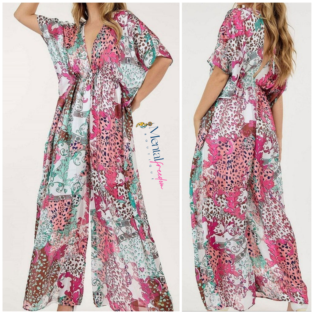 Printed jumpsuit