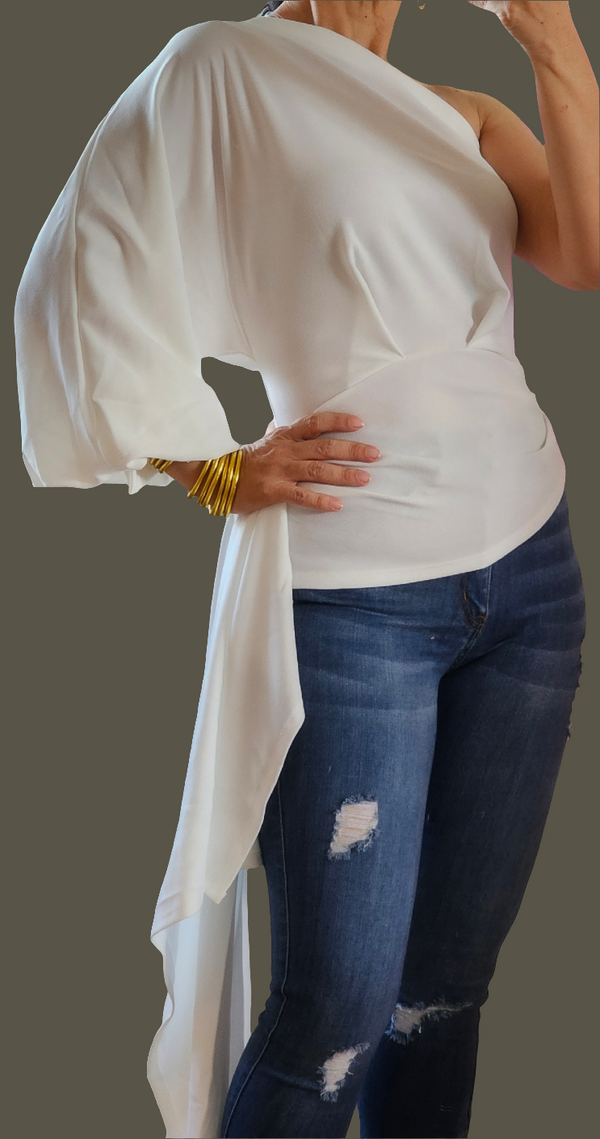 One Shoulder Blouse
