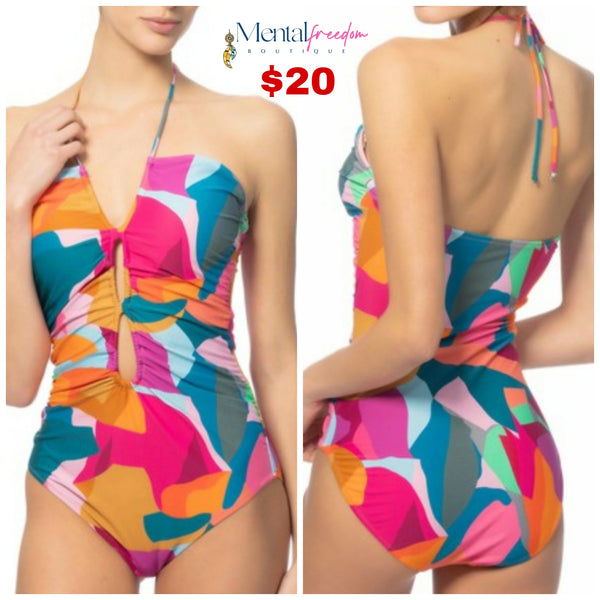 Psychedelic swimsuit